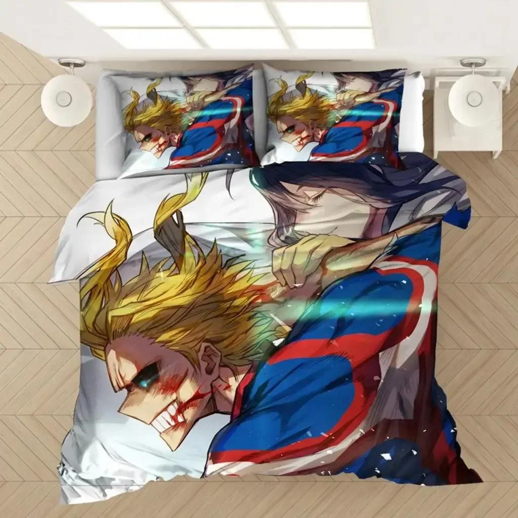 My Hero Academia 3D NEW Duvet Cover Pillowcase Bedding Set Adult Boy Girl Bedroom Decoration Children Single Double Large