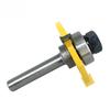 8-Shank Three-Tooth T-Type Tungsten Steel Mortise & Floor Woodworking Milling Cutter