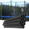 12 Pezzi 40cm Pali per Trampolino Manicotti in Schiuma Copri Pali per Trampolino Parte di Ricambio Protettiva Imbottitura Tubo Accessori Tettoia