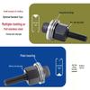 Multi-Purpose Electric Rivet Tool with Manual Wrench and Nut Head Attachment