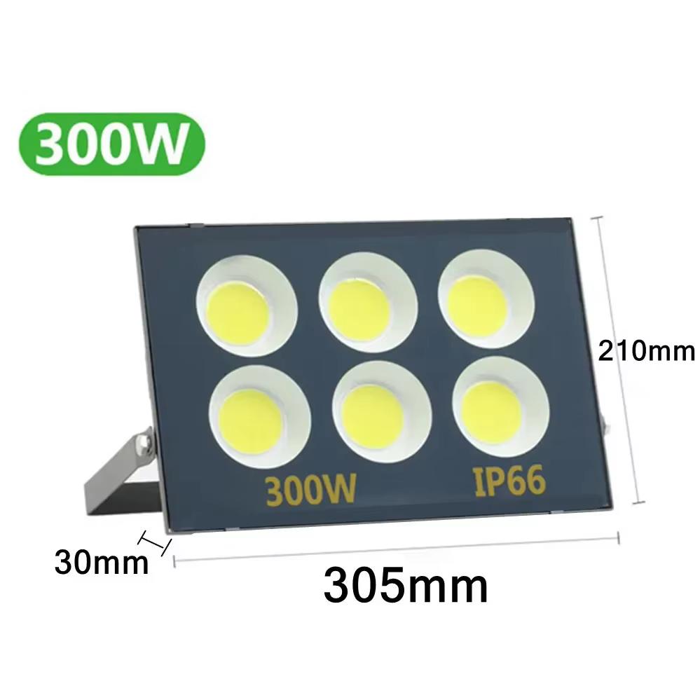LED Outdoor Floodlight AC220V Spotlight IP66 Waterproof Lamp 50W 100W 200W 300W  500W 600W Led Flood Light Garden Street Lamp