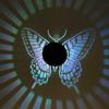 Solar Butterfly Lantern Waterproof Fence Wall Lamp Outdoor Garden Patio Walkway Decorations Projection Lighting for Garden Decor