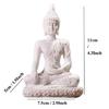 Buddhist Sculpture Statue House Ornament Meditating Display Buddhist Home Decors