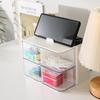 Dust-proof Stationery Storage Box Large Capacity Makeup Brush Holder Pen Container  Student