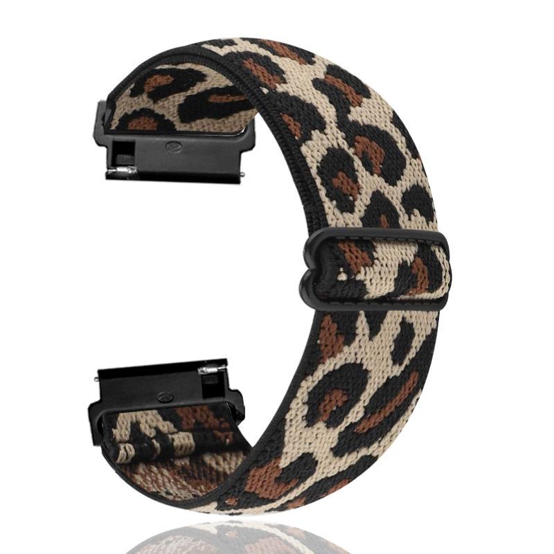 22mm 20mm Nylon loop strap for Samsung Galaxy Watch 7/6/5/4 Huawei Watch GT5/4/3 Adjustable elastic bracelet Amazfit GTR 4 strap