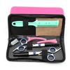 Hair Scissors Cover Case PU Leather Professional Barber Hairdressing Shears Holder Bag Barber Salon Holster Pouch Scissors Case