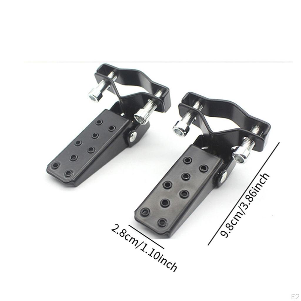 Foot Pegs Rest Modified Parts Part Footboard Rear Seat Pedal Folding Accessory
