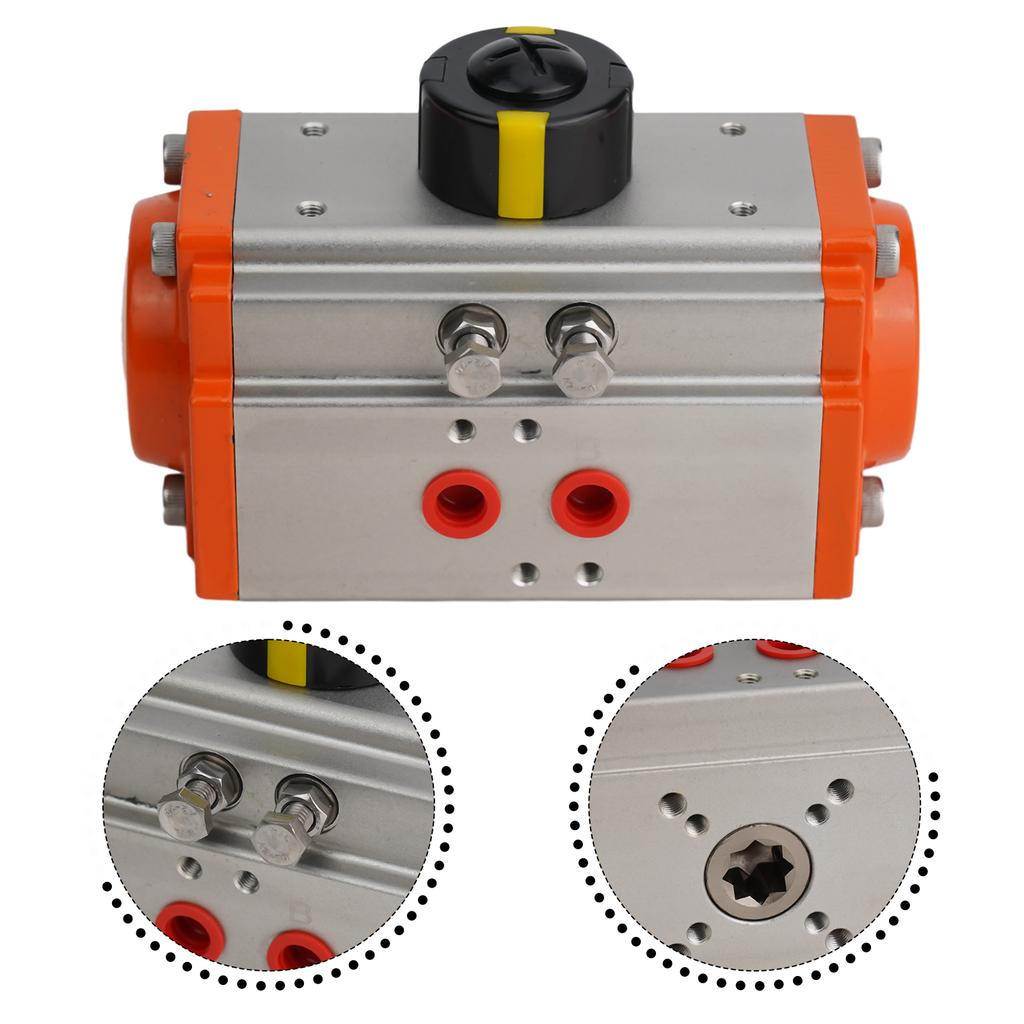 Easy To Use Air Actuated Pneumatic Actuator 1pcs AT-52 Corner Type GT-52 Industrial Automation Normal Pressure
