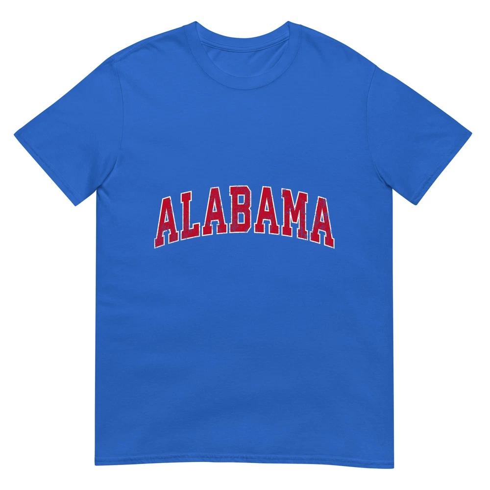 Alabama Al Vintage Sports Design Red Design TShirt