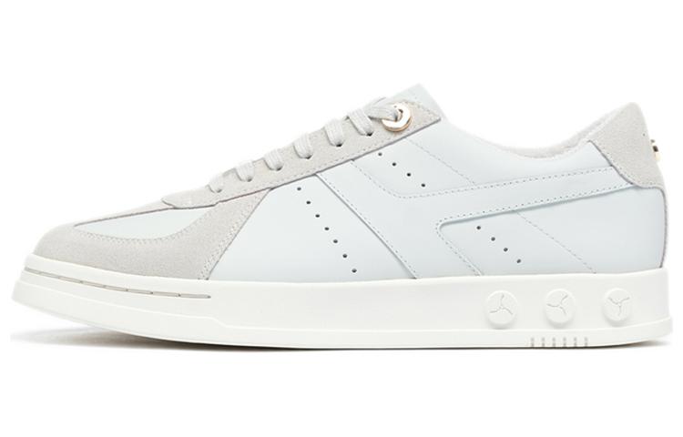 LI NING 1990 Zhengrong C Slip Resistant Abrasion Resistant Low top Skateboard Shoes Women s Water Mist Gray ALHS036-2 38