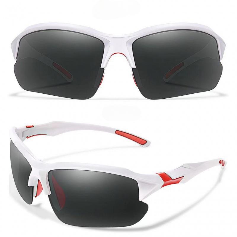 

Fishing Sunglasses Outside Sports Glasses Lightweight Cycling One-piece UVProtectionGlasses High Definition Goggle As picture