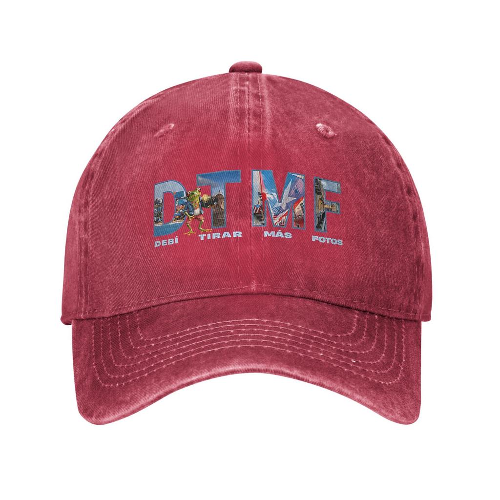 Unisex DTMF Residencia Tour bads bunnys  Caps Outfits Baseball Caps Retro  Trucker Hat Adjustable