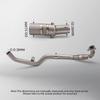 Titanium Alloy Exhaust Pipe for X-ADV 750