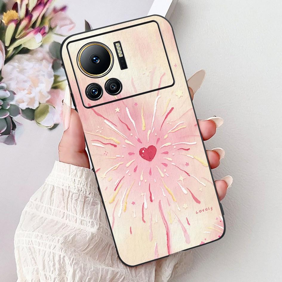 Für Infinix Note 12 VIP Hülle X672 Cover Neue Stilvolle Blume Schmetterling Weiche Silikon Handyhülle Für Infinix Note 12i X6819 Bumper