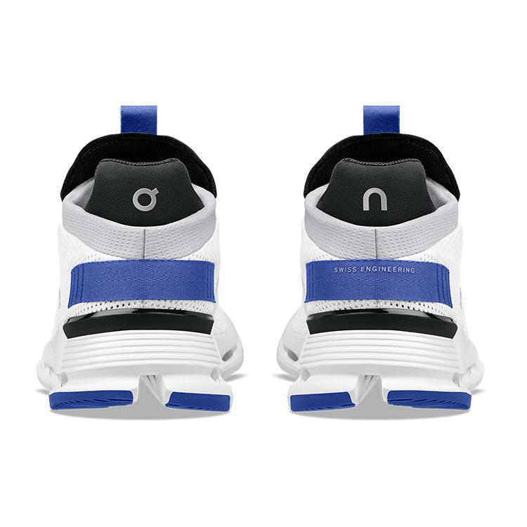On Running Cloudnova White Cobalt Blue Women's 26.98983