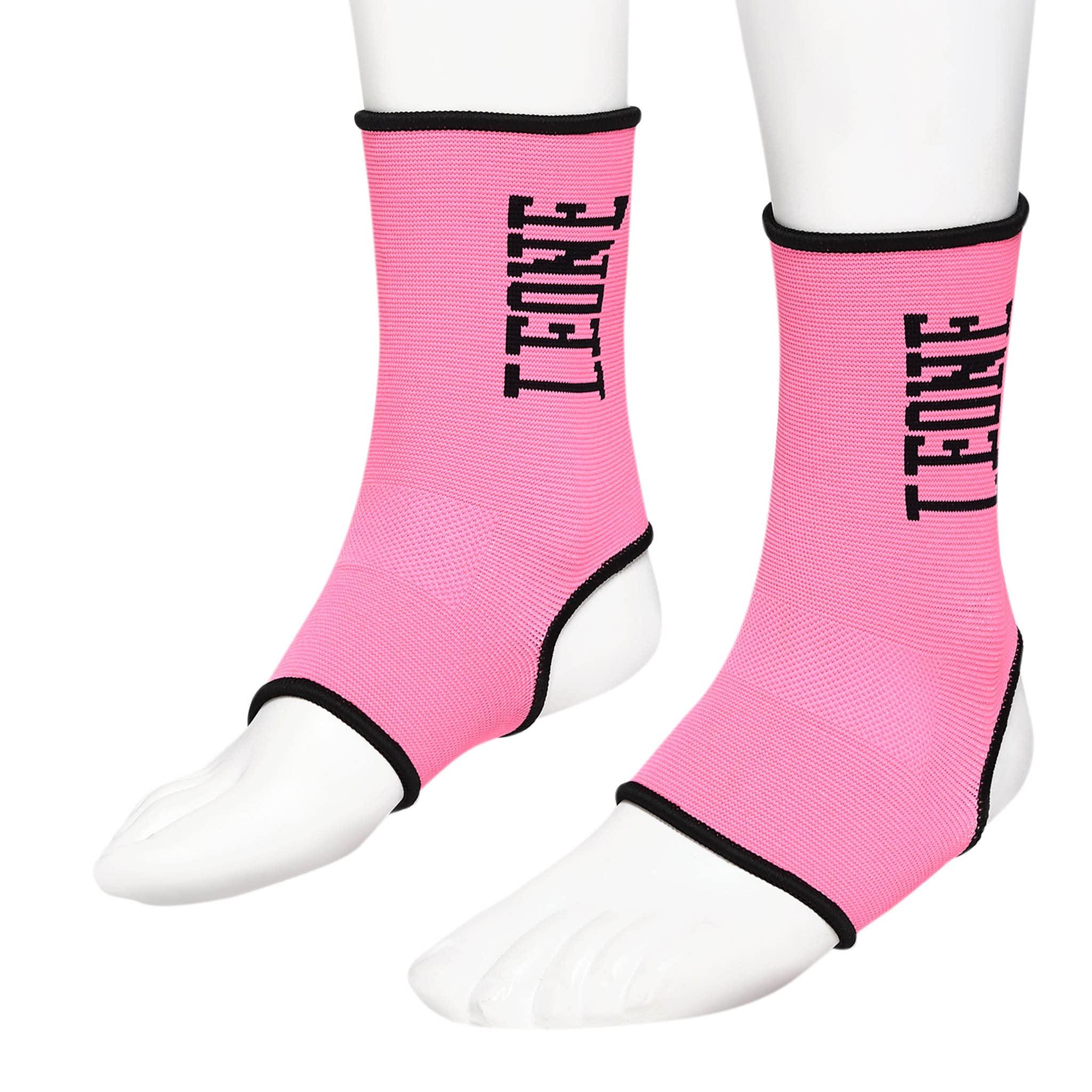 

LEONE 1947 JACQUARD ANKLE GUARDS Ankle Support for Martial and Size AB717 Arts, Kickboxing, MMA, Small/Pink, [Authentic]