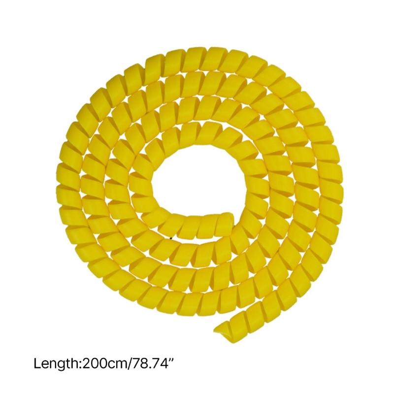 2M Scooter Spirals Tube Cable Protector Brake Line Spirals Tube Wraps Scooter Brake Cable Housing Protector Cable Covers