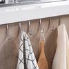 Stainless Steel Free Punching Cabinet Door Without Trace Hook S-type Door Hanger Hanger Door Back Coat Hook Small Hook