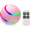 Interactive Dog Toy Ball with Remote Control,Made of Natural Rubber,Wicked Ball,Jumping Activation Automatic Rolling Ball Toys