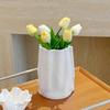 Simple Ins Pleated Flower Vase Living Room Dining Table Decoration Flower Bouquet Vase Home Decoration