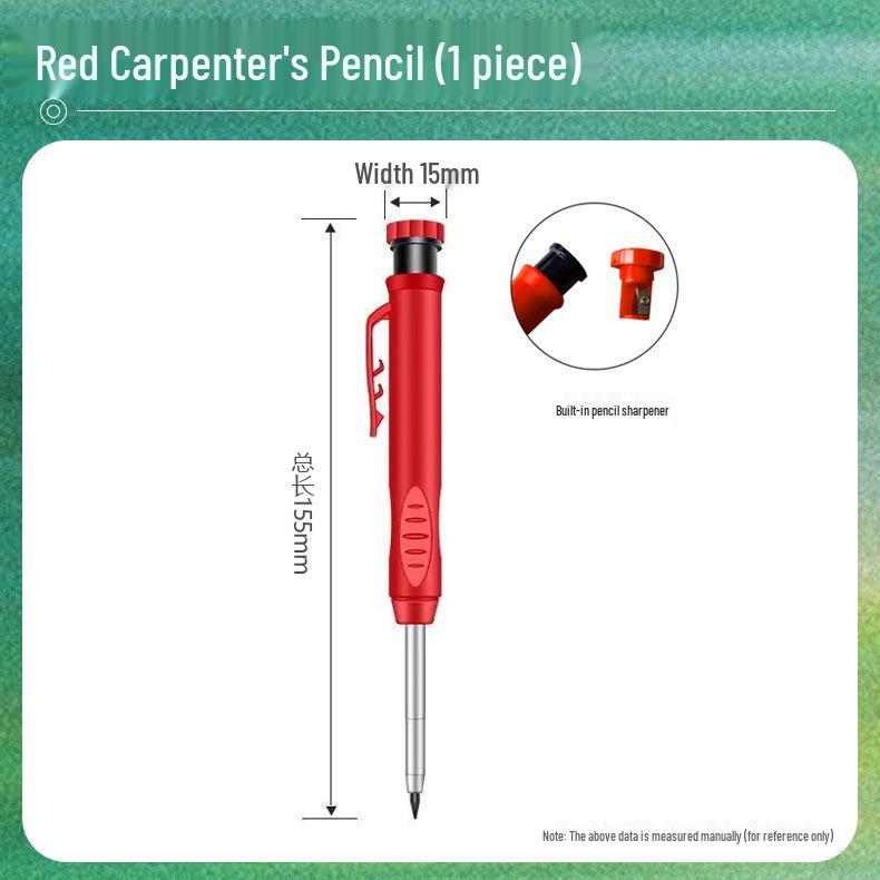 2.8mm Lead Mechanical Graphite Scriber Pencil for Professional Woodworking & Engineering