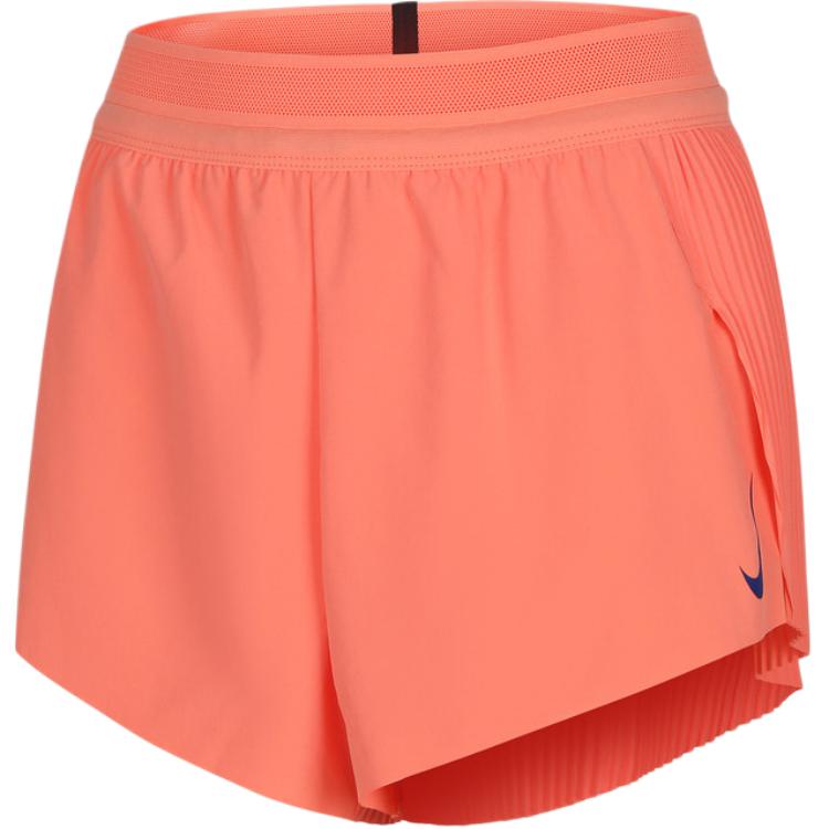 Nike Womens Sport Bright Orange Casual Shorts Women Shorts FN2329-605