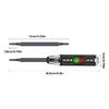 Lightweight Screwdriver with Voltage Testing Capability Comfortable Nonslip Grip For Easy Maintenance Electrical Tasks