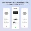 UGREEN Mini Hdmi To Hdmi Conversion Adapter Hdmi Cable High Speed Mini Male Female Extension Relay 4K 3D Raspberry Pi Zero W Home Video Camera Compati
