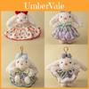Adorable Plush Rabbit Keychain With Pp Cotton Filling For Gift Giving