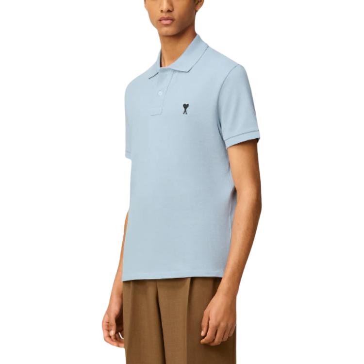 Amiparis Ami de Coeur cotton polo shirt HPL411-760-4506