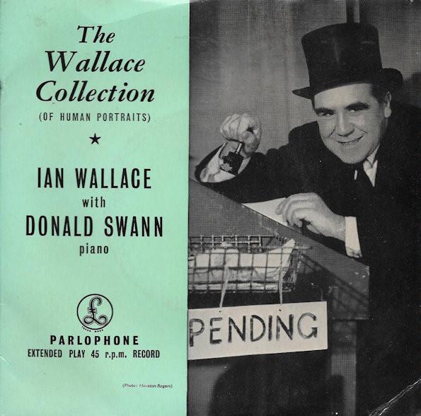 

7-дюймовая пластинка IAN WALLACE DONALD SWANN The Wallace Collection Of Human Po GEP8642 Parlophone 1957 Великобритания Поп Б/у