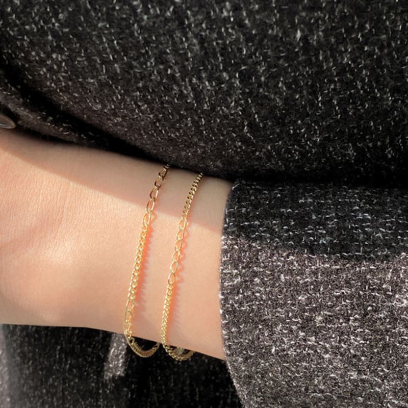 MAYBETOI 14k Rachel Kettchenarmband