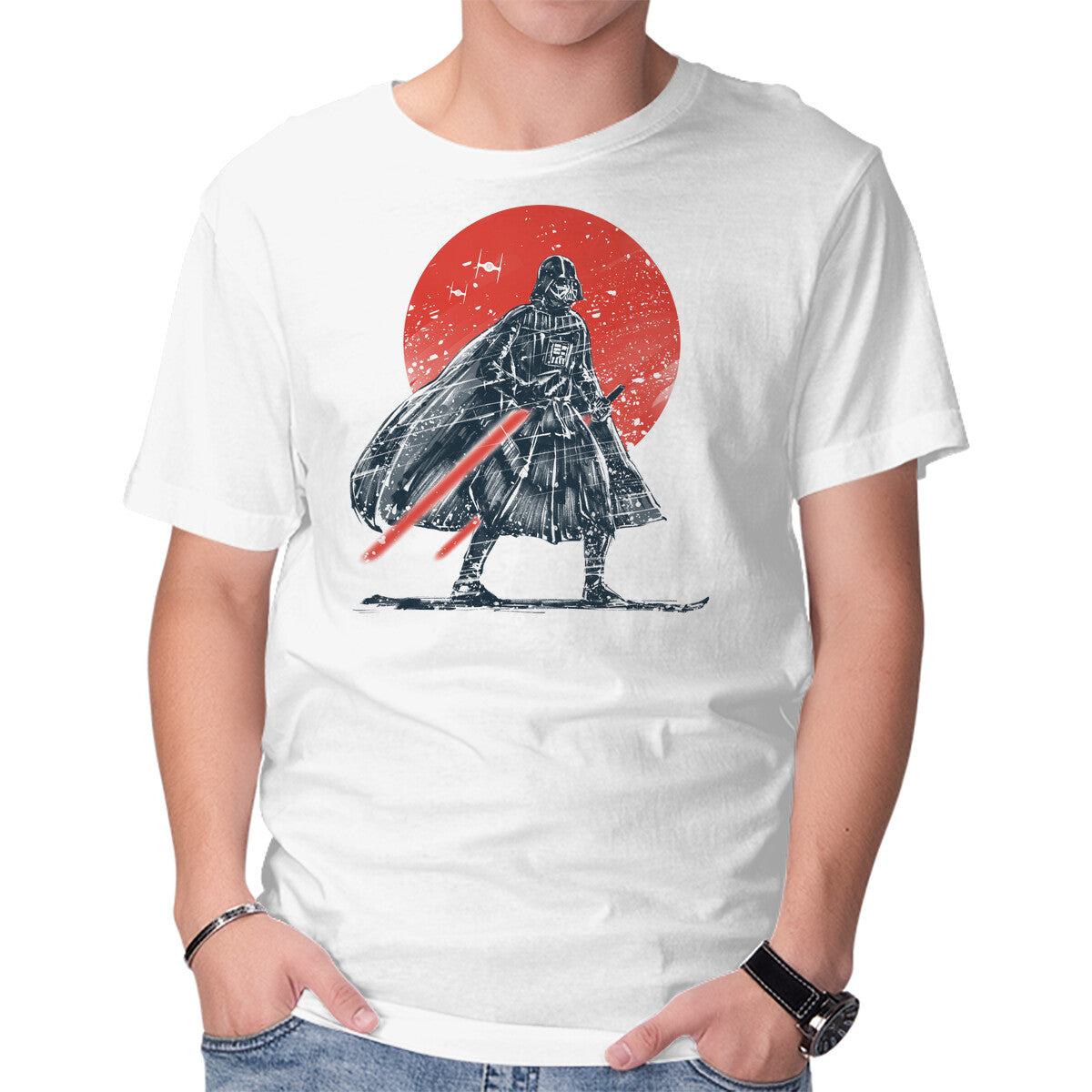 Unisex Crew Neck T-Shirt Hoth Vacation Graphic Short Sleeve Casual Tee XL