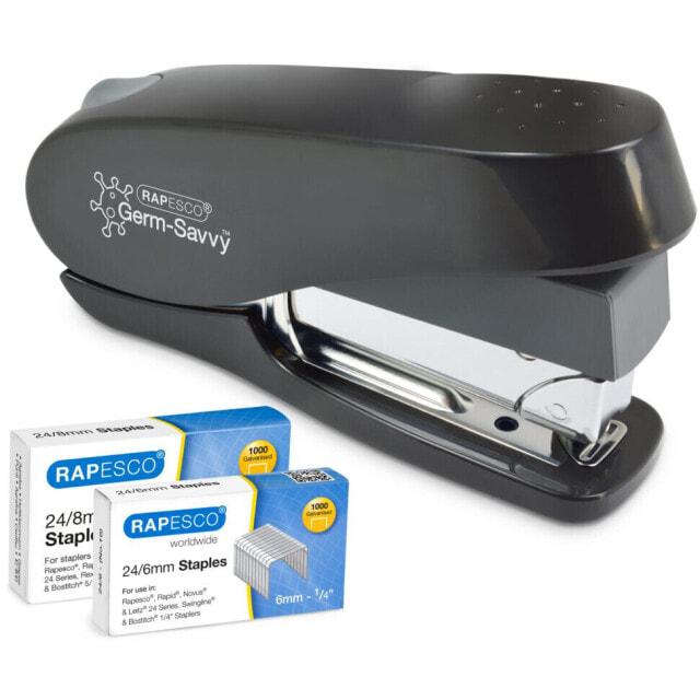 

Rapesco Heftgeraet ECO Luna 1466 50Blatt schwarz+Heftklammern - Степлер