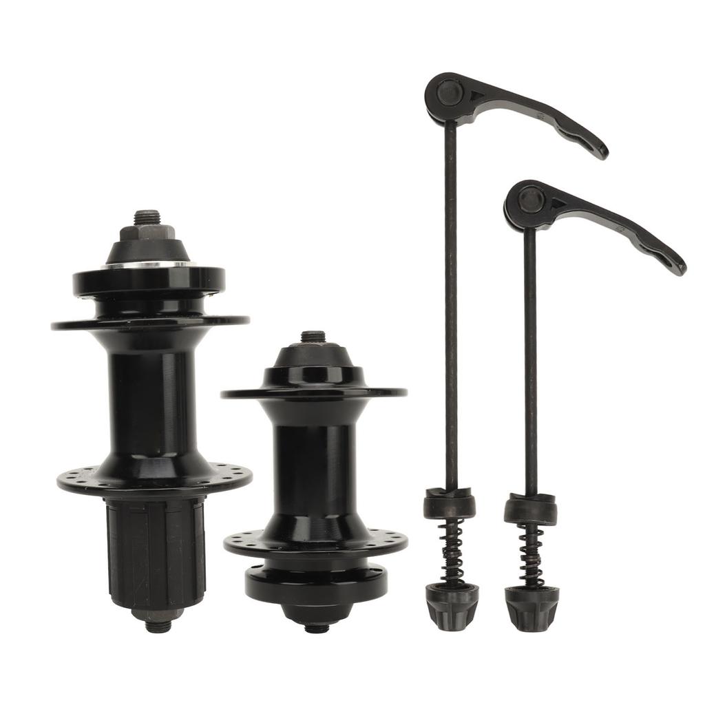 2PCS Bike Hub Set Aluminum Alloy 32 Holes 120 Click 8 To 12 Speed 4 Bearing Disc Brake Hub with