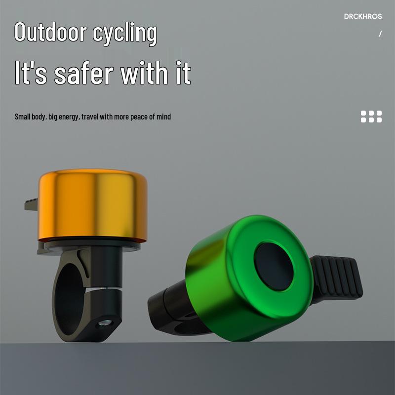 Aluminum Alloy Flat Mountain Bike Bell