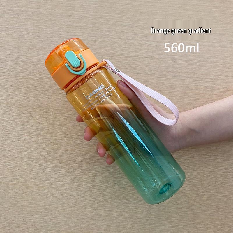 Casino Frosted Sports Water Bottle: Creative Portable Plastic Cup with Lid for Men and Women