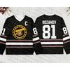 Maglia Hockey Rivalità Riscaldata Sportswear Donna Uomo Moda Traspirante Maniche Lunghe T-shirt Oversize Scollo a V T-shirt cosplayTop