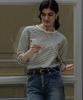 Tilaidai Stripe Soft Touch T-Shirt_Ivory