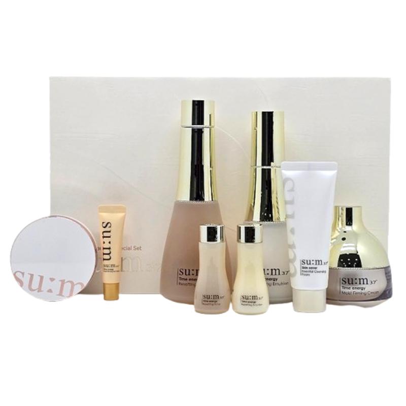 Su:m37 Time Energy 4-Piece Special Set korean skincare set, fermented skincare set moisture care, nourishing skincare 4-Piece Special Set