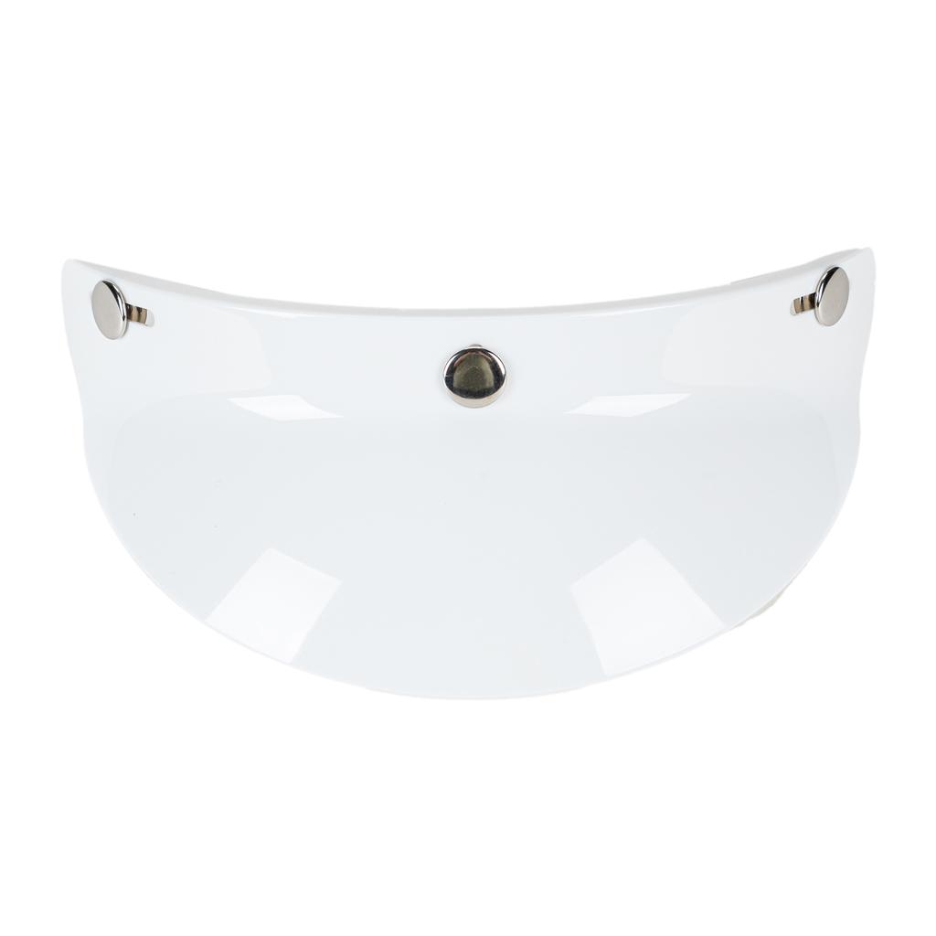 3-Button Windproof for Open-Face Motorcycle Helmets Motorcycle Helmet Visors