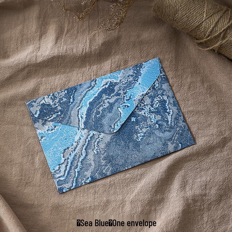 Retro Embossed Chinese Style Letter and Envelope Set with Wax Seal