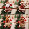 Santa Christmas Dolls Snowman Elk Toys Tree Ornament Decorations Party Home
