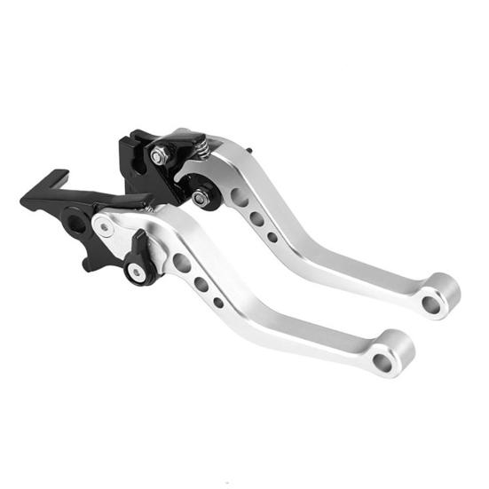 2Pcs Aluminum Alloy Modification Clutch Motorcycle Motorbike Lever Brake Handle