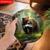 Wooden Sign with Bear Pattern Design - Unique Wall Pediments - Ideal for Front Door, Yard, Wall Decor