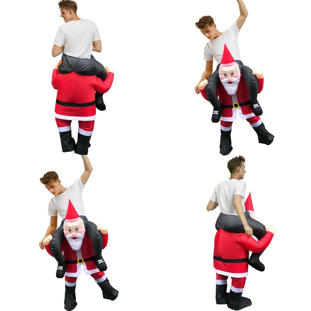 Inflatable Costume Christmas Santa Claus Outfit For Adults Perfect For Cosplay Events