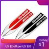2025 Hot 2pcs 3D Metal Car Fender Side Wing Emblem Badge Sticker For Mercedes Benz W203 W204 W205 W210 W211 W212 W164 W176 CLA C