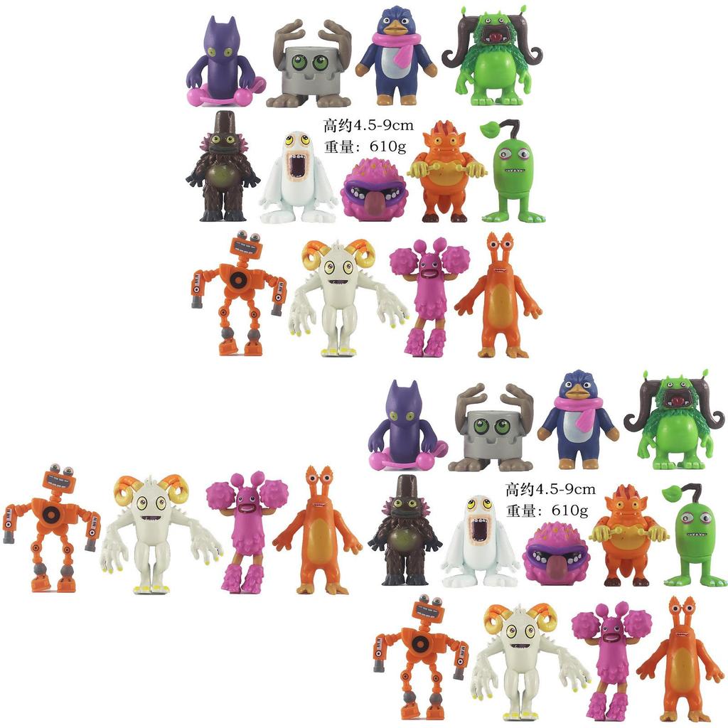 Adorable 13-piece Choir Group Action Figures Set 5.5-9cm Pvc 600g