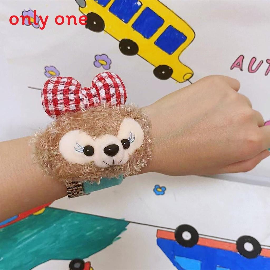 Cloud Plush Cartoon Kids Wrist Wrap With Custom Design For Creative Birthday Gifts