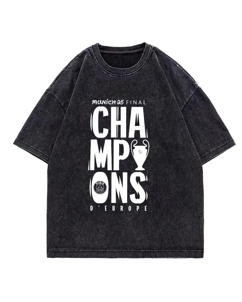

Champions League Enrique s Same Short Sleeved T-shirt Made of Pure Cotton to Commemorate Daughter Xana s Ten-year Commitment L